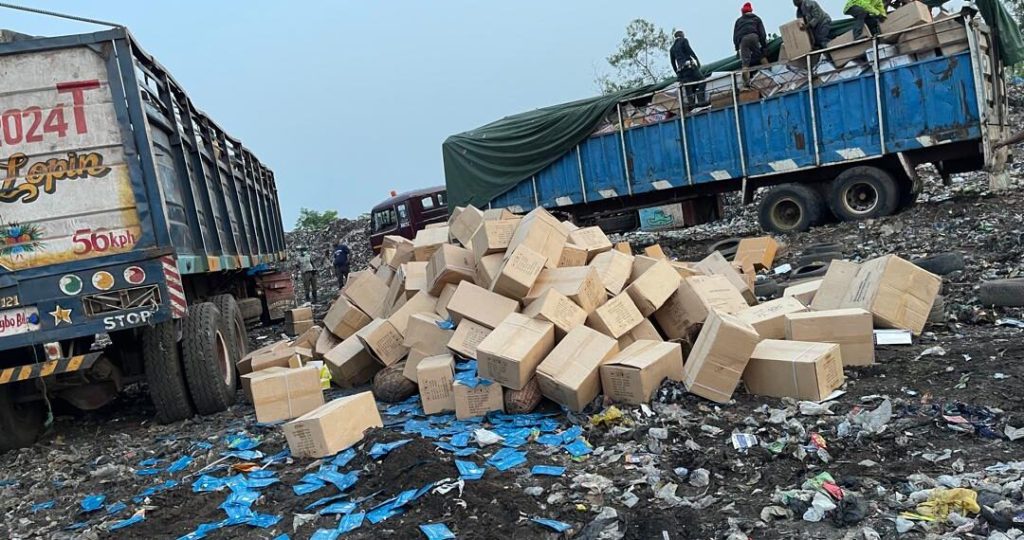NAFDAC Destroys N100 Billion Worth of Fake Drugs from Idumota Market