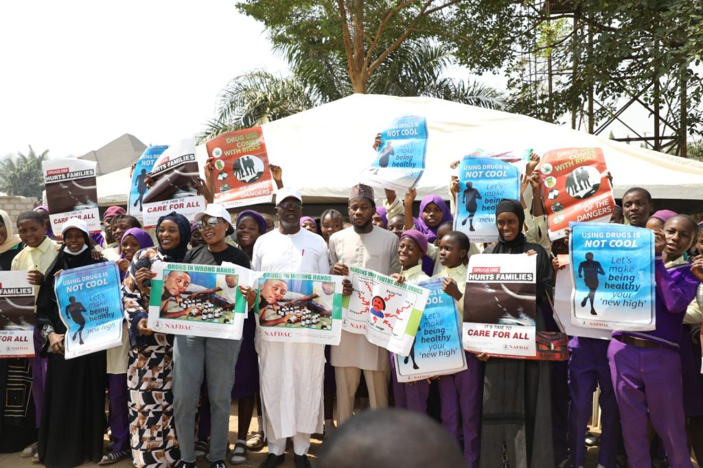 NAFDAC Launches ‘Drug-Free Safety Club’ in Schools to Curb Substance Abuse