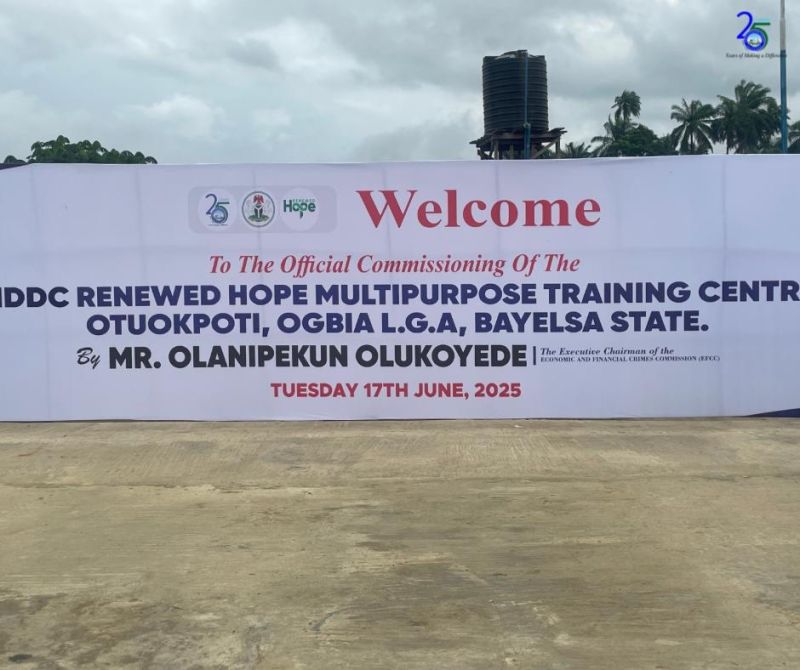 NDDC Commissions Hybrid Training Centre in Bayelsa
