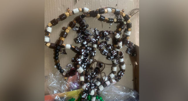NDLEA Intercepts Cocaine Stash in Prayer Beads, Shoes