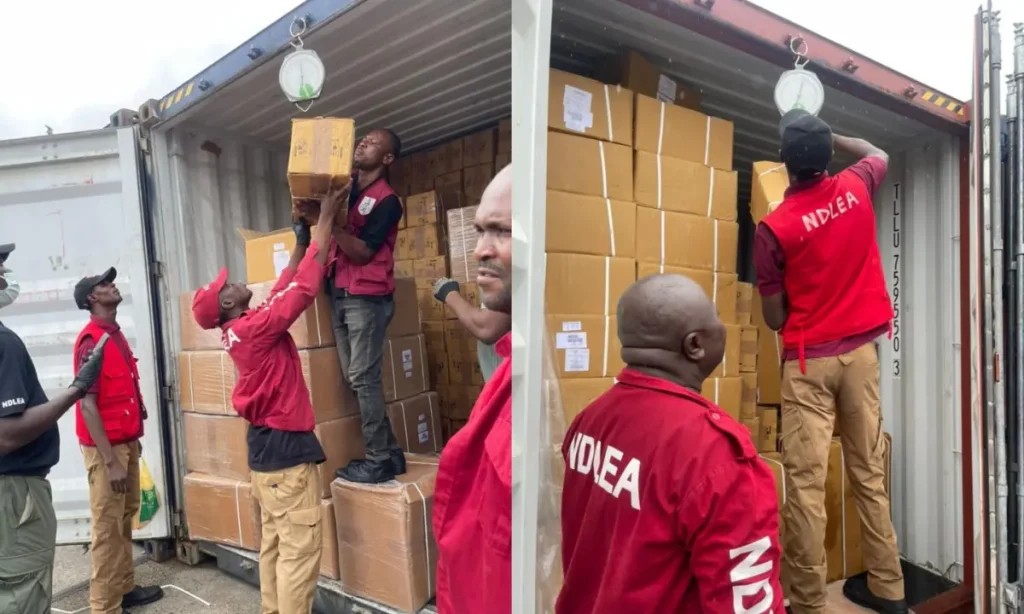 NDLEA Seizes N9.8 Billion Worth of Codeine Shipments from India