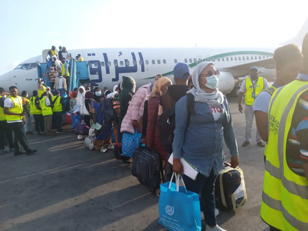 NEMA Receives 203 Stranded Nigerians Back from Libya (News Central TV)