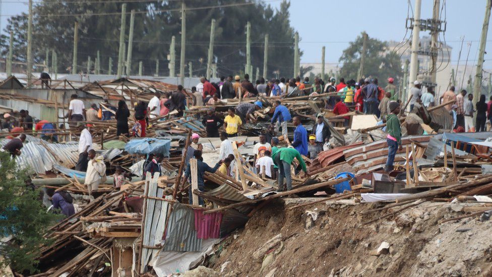 Nairobi Homes Demolished as Cyclone Hidaya Looms, Evacuations Underway in Tanzania