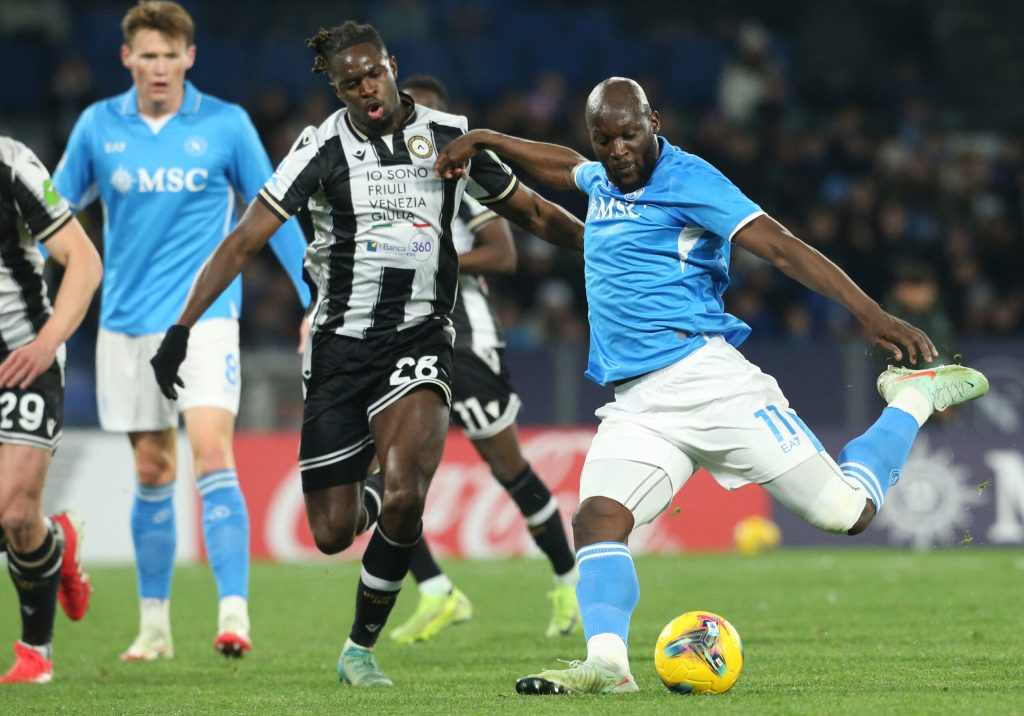 Napoli Held by Udinese, Miss Chance to Extend Serie A Lead