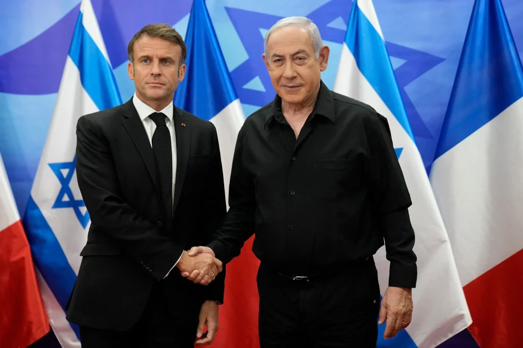 Netanyahu Condemns Macron Over Palestinian State Recognition