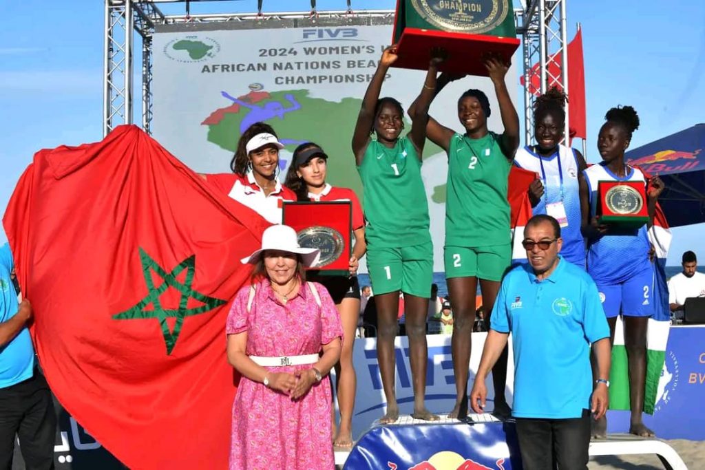 Nigeria Triumphs Over Morocco to Win African U19 Beach Volleyball Championship