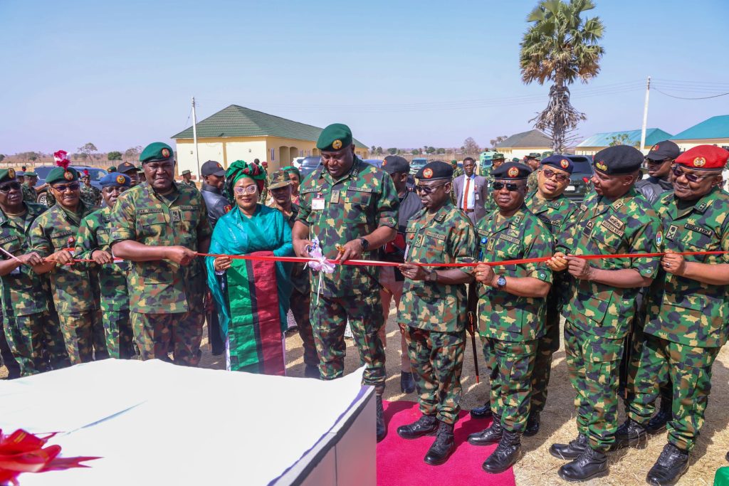 Nigerian Army Chief Commissions School, Housing in Jaji Cantonment