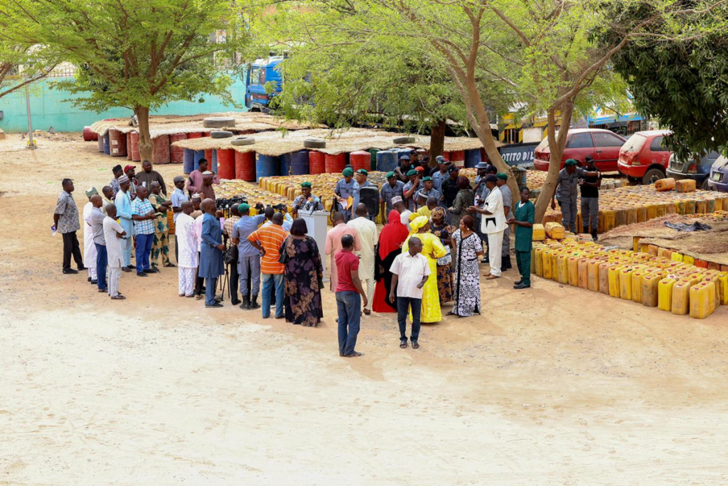 Nigerian Customs Confiscates 916 Kegs of PMS Worth ₦22.9 Million