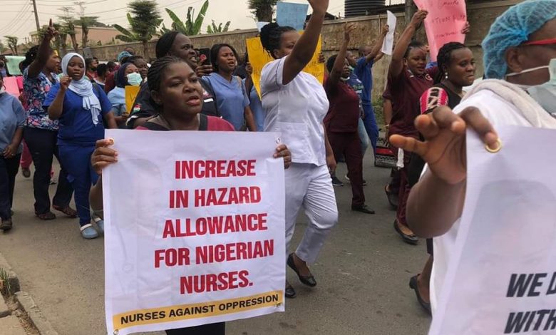 Nigerian Nurses (News Central TV)