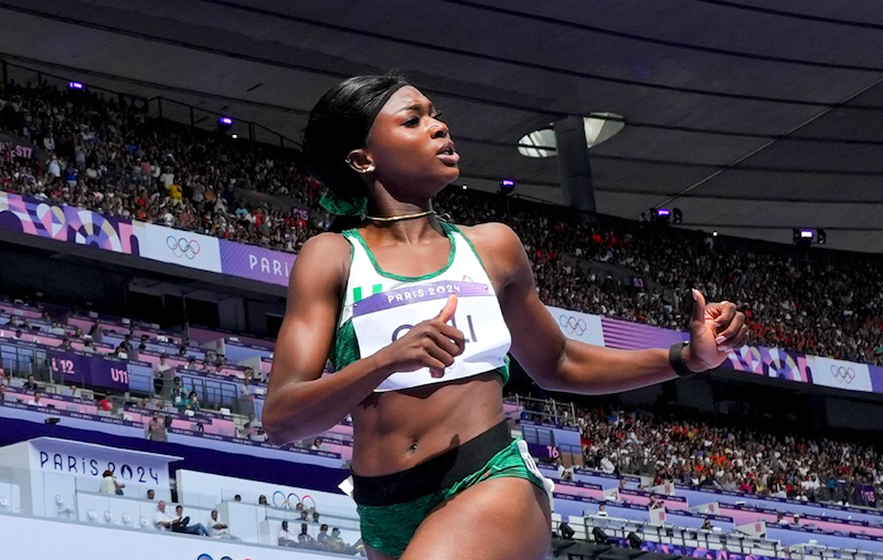 Nigerian Star Favour Ofili Qualifies for 200m Olympic Final