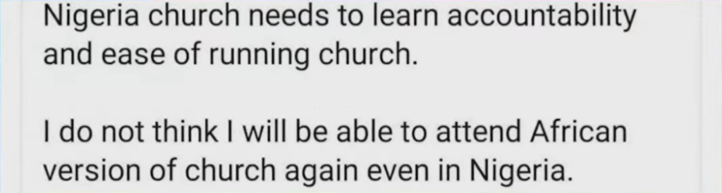 Lack of Accountability in African Churches Goes Unchallenged