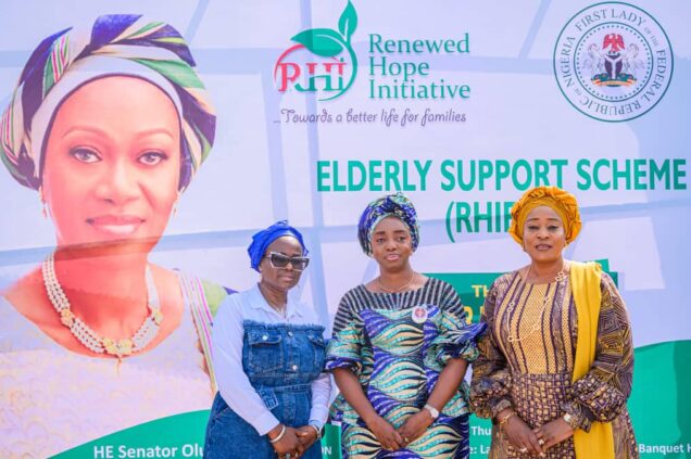 Nigeria’s First Lady Launches Elderly Support Scheme