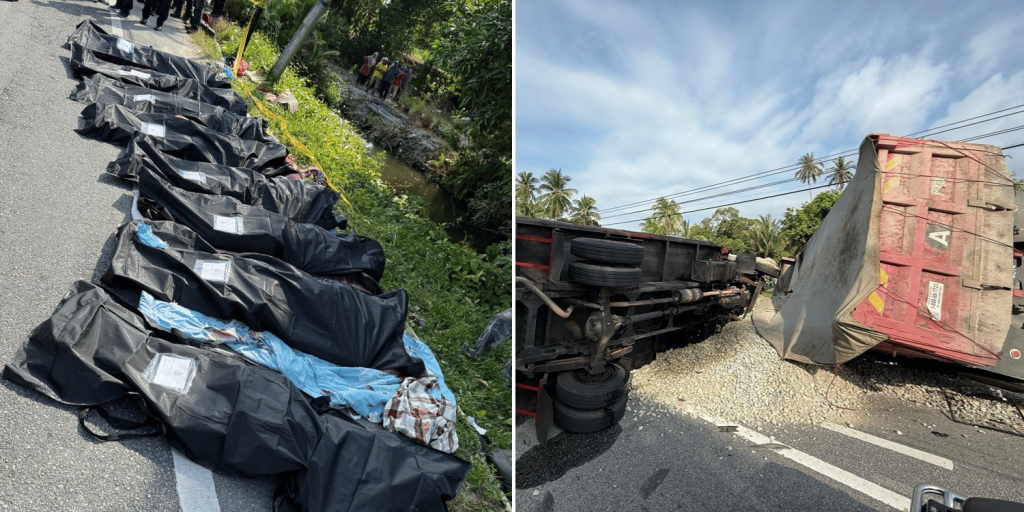 Nine Malaysian Paramilitary Members Killed in Truck Collision