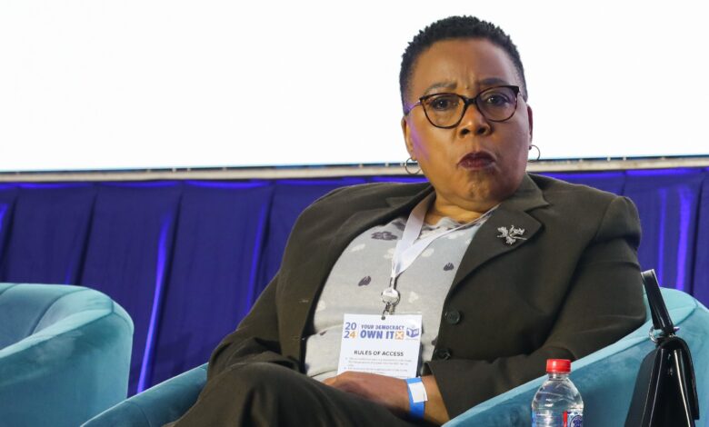 Electoral Commission (IEC) Commissioner, Dr Nomsa Masuku (News Central TV)