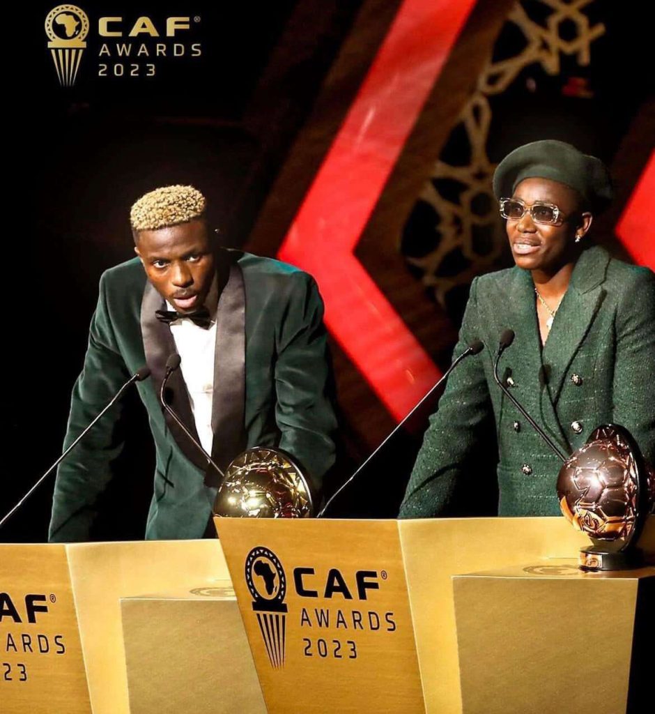Osimhen, Oshoala Win African Footballer of the Year Awards