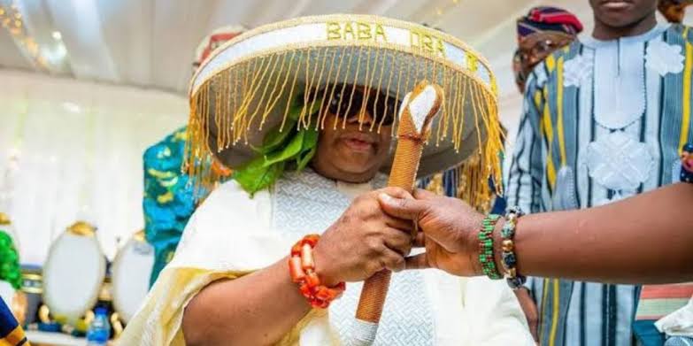 Osun Governor Adeleke Crowned as "Asiwaju of Ede Land"