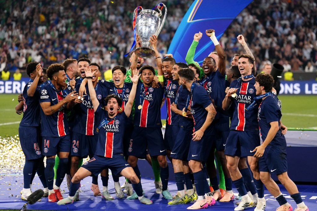 PSG Clinch First Champions League Title with Record 5-0 Win