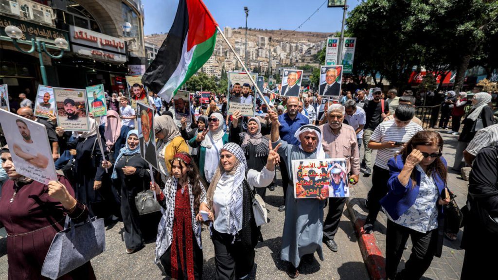 Palestinians Rally Across West Bank Against Israel