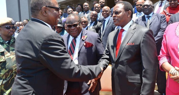 Mutharika and incumbent President, Chakwera
