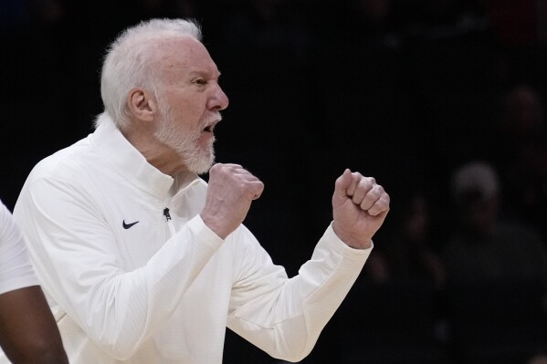 Spurs coach Popovich (News Central TV)