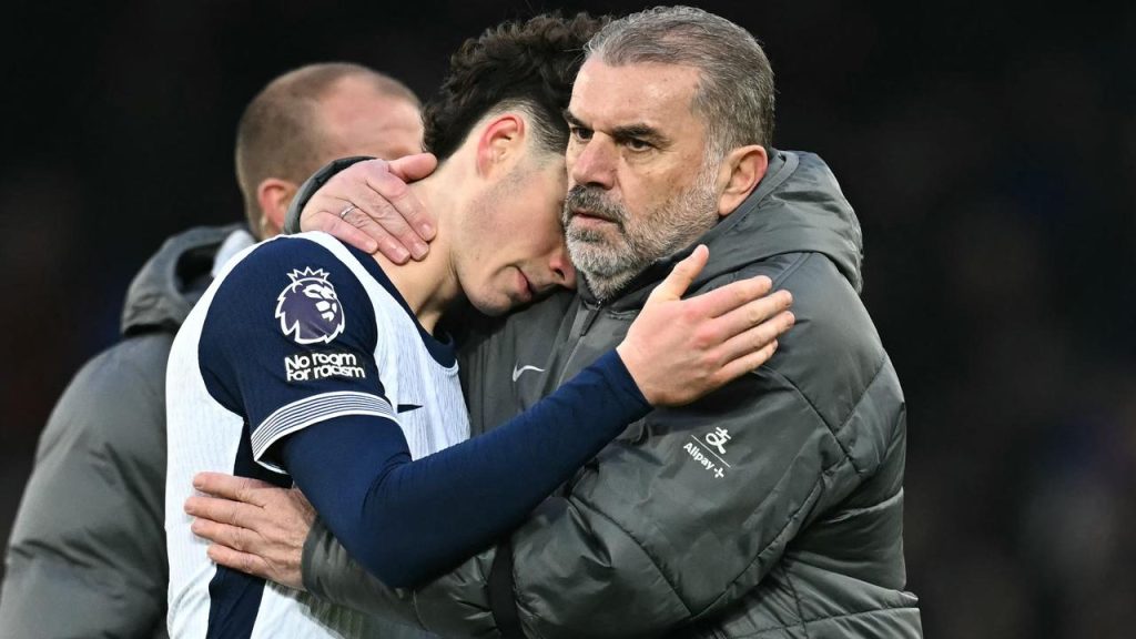 Postecoglou Takes Responsibility After Tottenham's Defeat to Everton