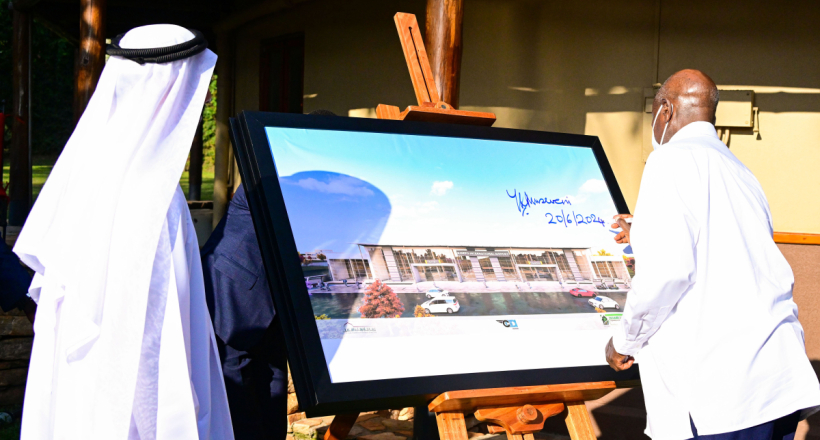 Uganda and the UAE entered an agreement to build a new airport