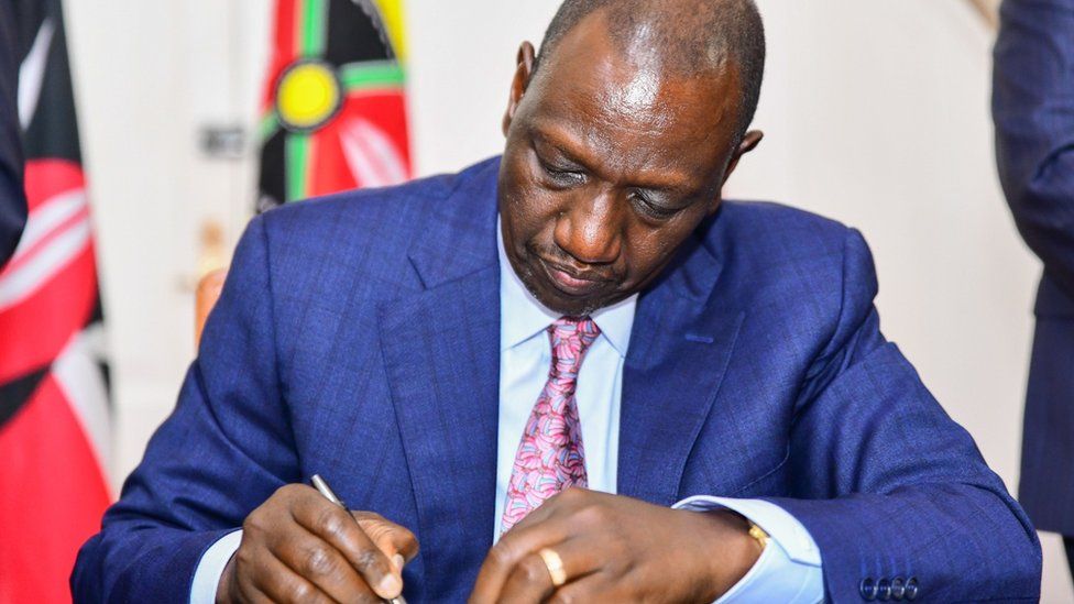 President Ruto Signs Controversial Kenya Housing Levy Law