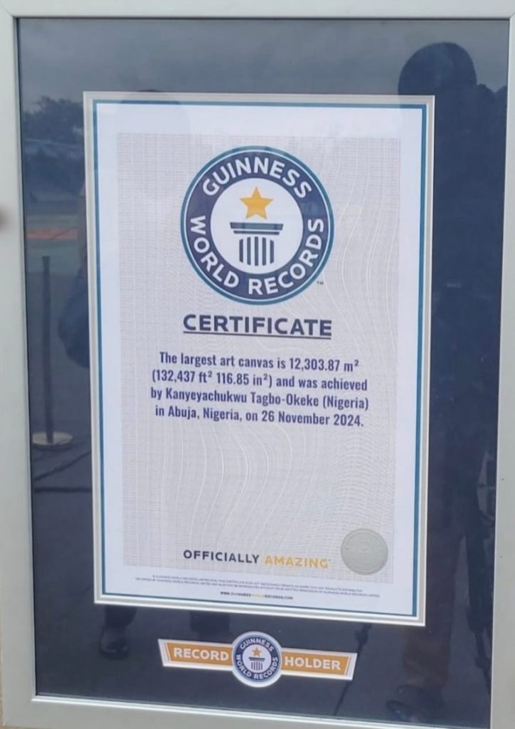 President Tinubu Hails Kanyeyachukwu for Historic Art Feat and Global Recognition