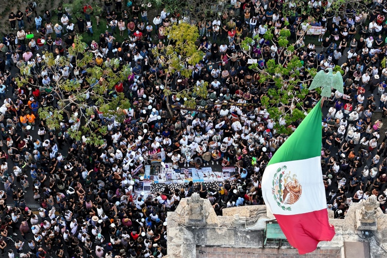 Protesters Demand Justice for Mass Grave Victims in Mexico