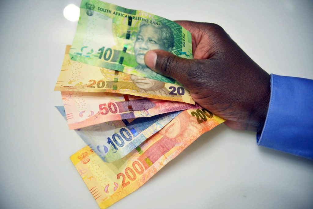The South African rand 