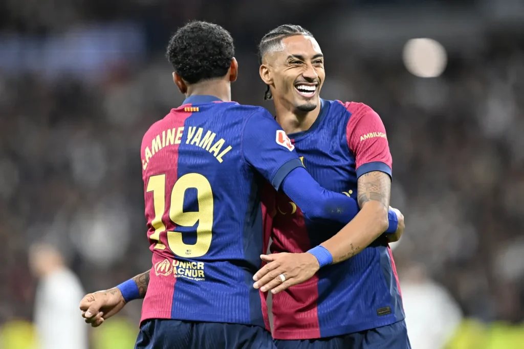 Raphinha and Yamal Lead Barcelona's La Liga Award Haul
