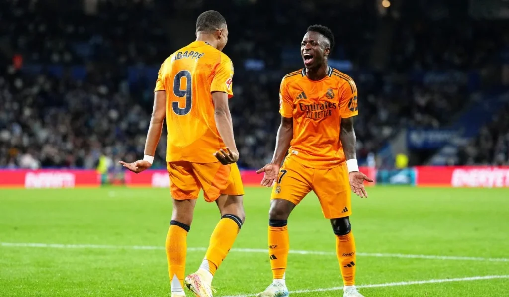 Real Madrid Edge Past Real Sociedad with Penalties from Vinicius and Mbappé