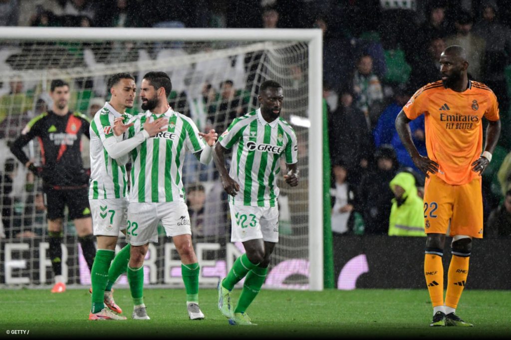 Real Madrid Slip in Title Race with Defeat to Isco’s Real Betis