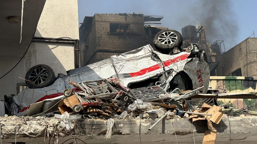 Red Cross Warns Gaza Hospitals Are Near Collapse