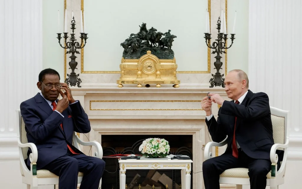 Russian Troops Mark Victory Day with Military Show in Equatorial Guinea