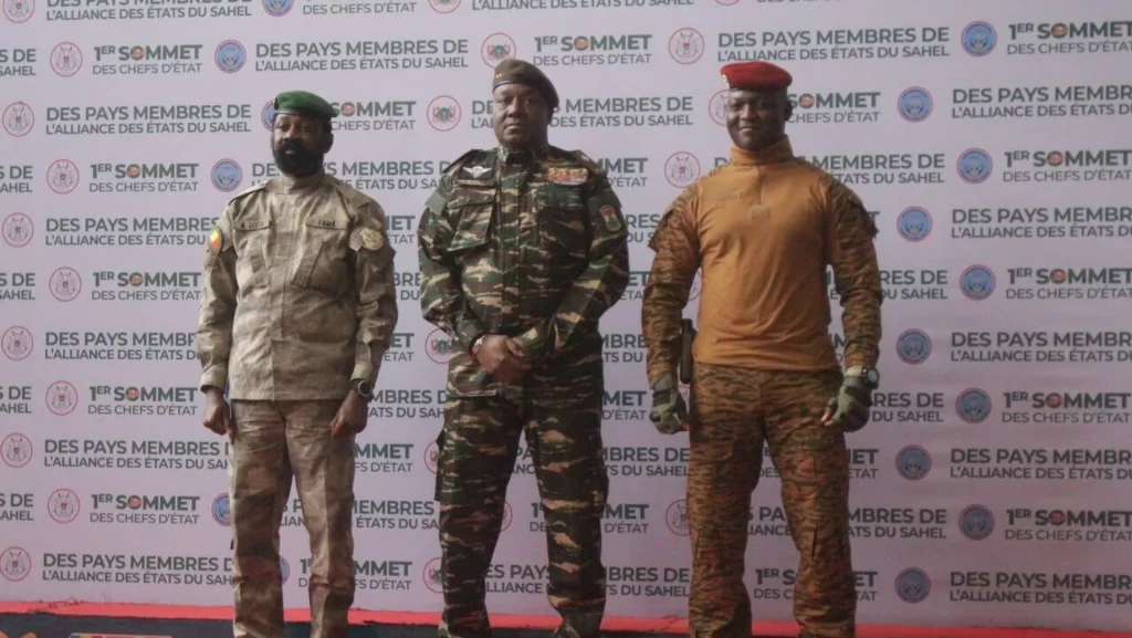 Niger, Mali and Burkina Faso Leaders