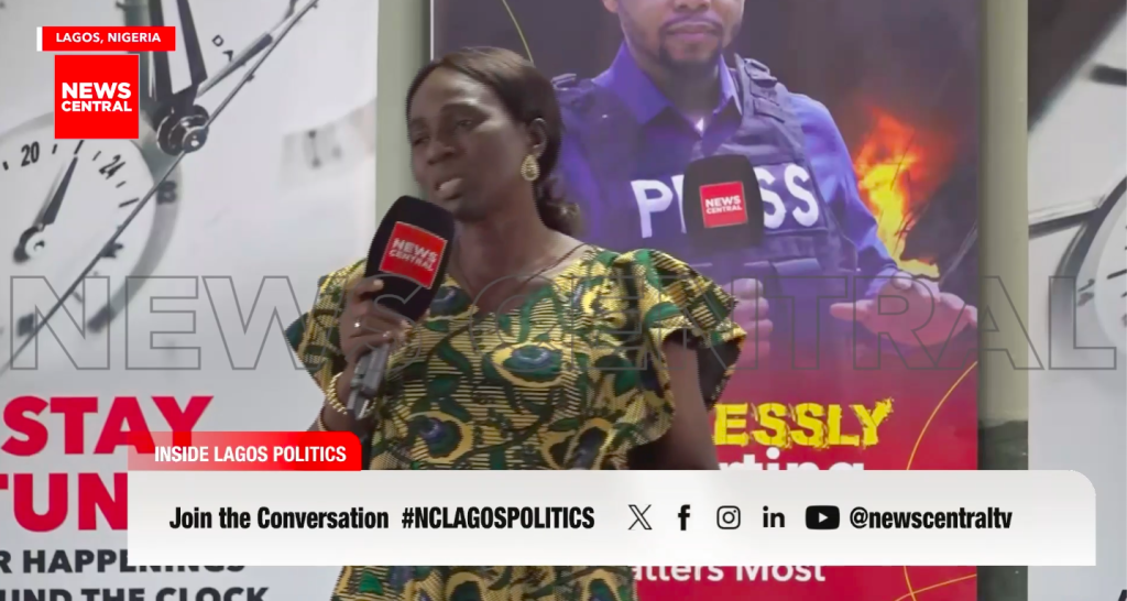 The Lagos State focal person for YIAGA Africa, Vivian Emesowum (News Central TV)