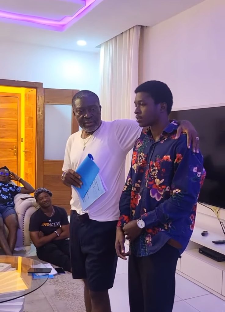 Kanayo O. Kanayo's first son Makes Nollywood Debut