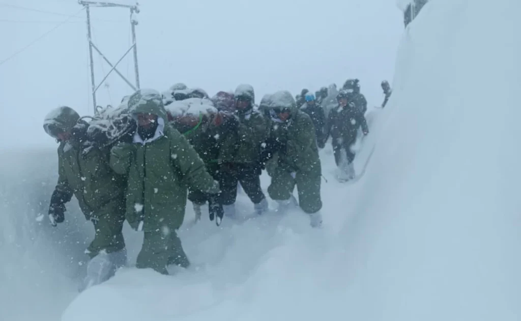 Search Underway for 22 Workers Trapped After Avalanche in India