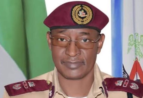 Shehu Mohammed is the new FRSC Boss