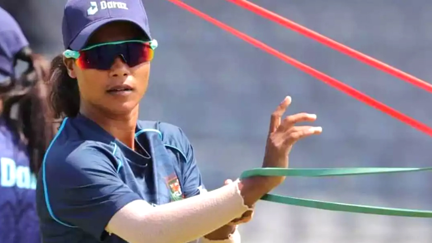 Bangladesh Cricketer Shohely Akhter (News Central TV)