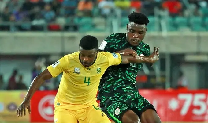 South Africa Holds Nigeria To 1-1 Draw in World Cup Qualifiers