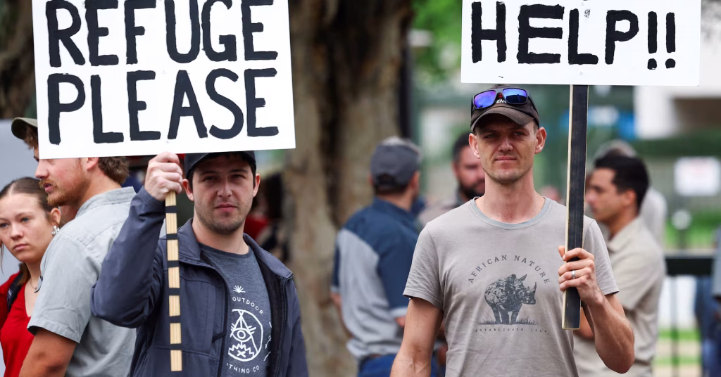 South Africa Protests U.S. Plan to Resettle White Afrikaners as Refugees