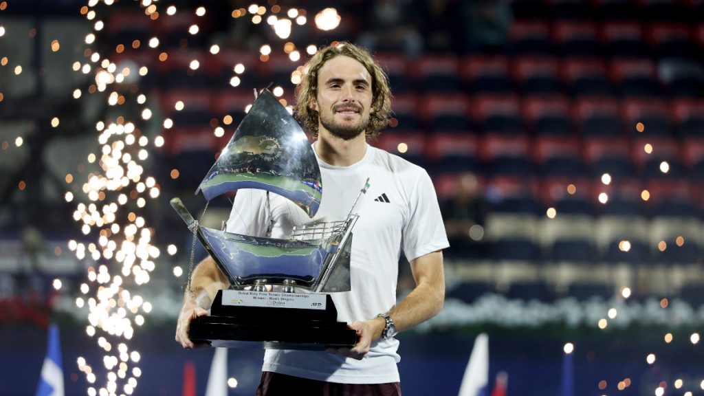 Stefanos Tsitsipas Overcomes Auger-Aliassime and Dubai Final Jinx