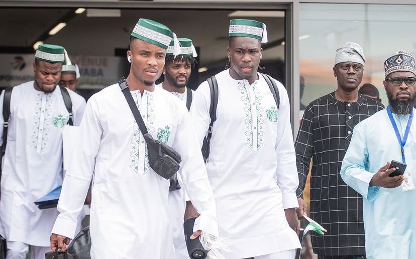 Super Eagles Touch Down in Abidjan Ahead of AFCON Tournament