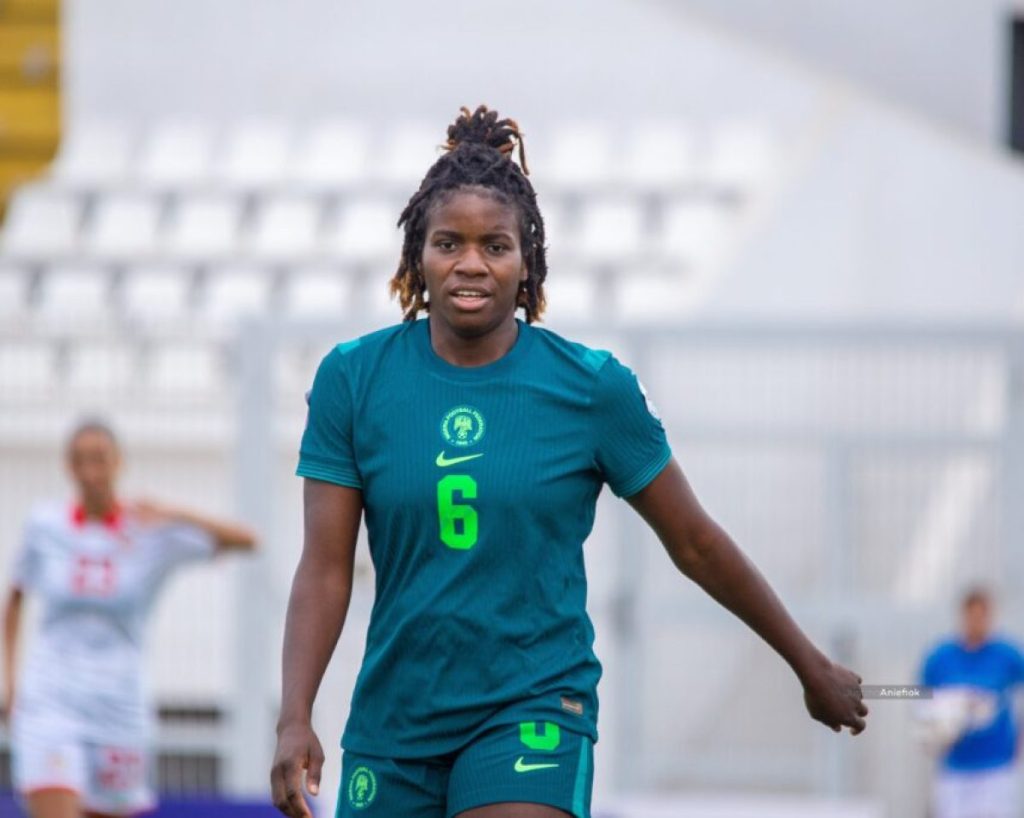 Super Falcons Star Esther Okoronkwo Wins Fan Award