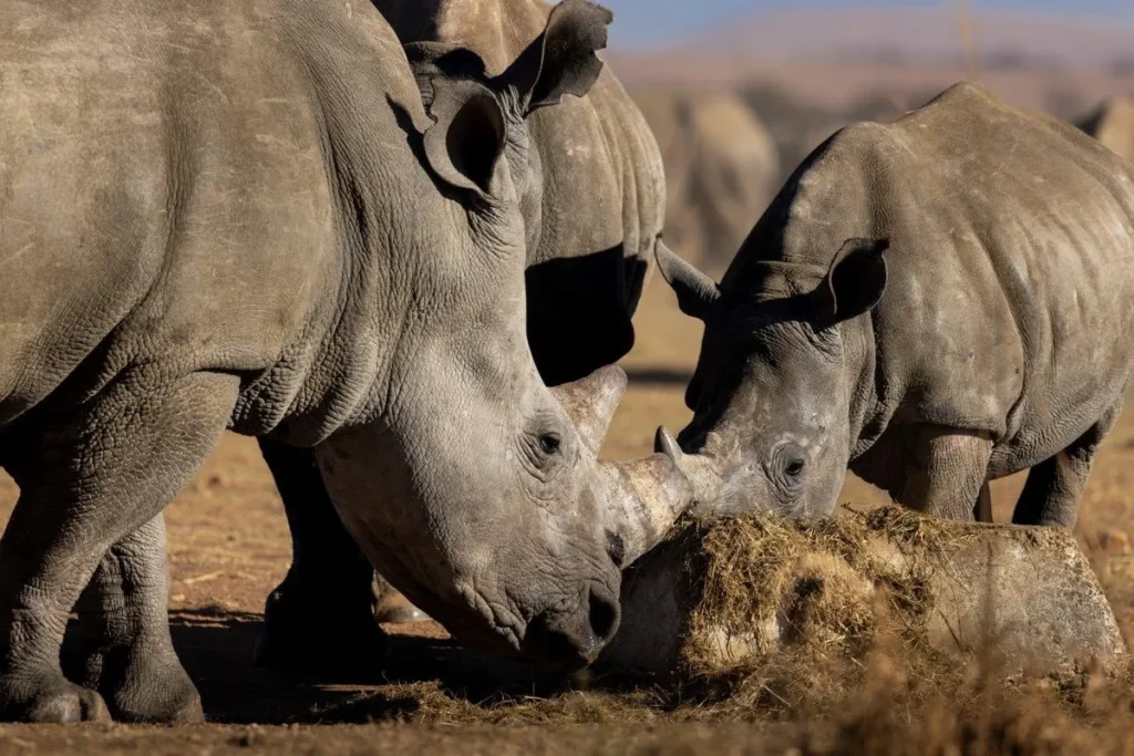 White Rhinos (News CentralTV)