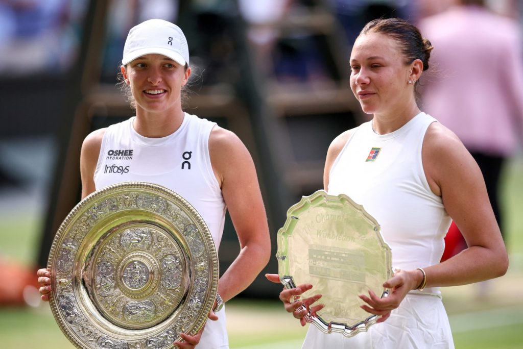 Swiatek Blanks Anisimova for First Wimbledon Title