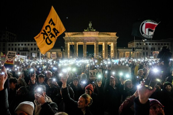 Tens of Thousands Expected to Protest Against Far-Right Influence in Berlin