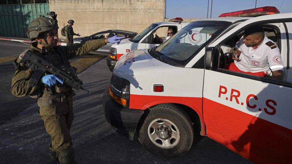 Three Palestinian Officers Killed in Israeli Strike While Securing Aid Entry